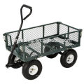 popular heavy load capacity assembled Garden wagon tool cart for Yard Farm Firewood Beach Landscaping